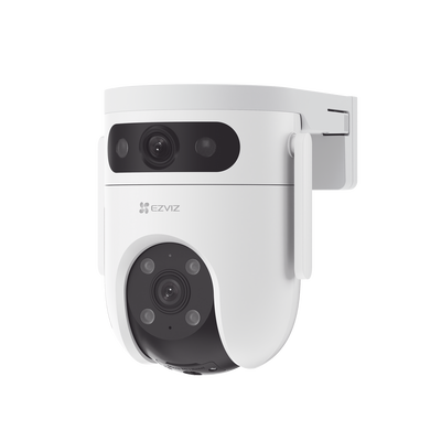 Cámara PT IP / Doble Lente 6 Megapixel / Visión Nocturna a Color 30 m (98.4 ft) / Cobertura 360° / Audio Bidireccional / IP65