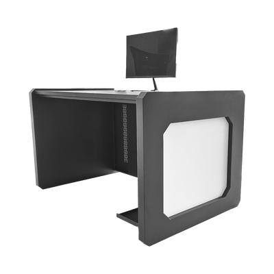 Escritorio Estación Mobiliaria Profesional de Monitoreo y Control / Videovigilancia / Acceso / Alarmas / Etc... / Metálica / Color Gris Oxford