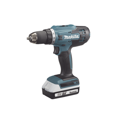 Taladro Inalámbrico SIN CARBONES, Broquero de 1/2", 1,700 RPM, 18VâŽ“, Torque: 40 N.m C/2 Bat. (1.5Ah) y Cargador.