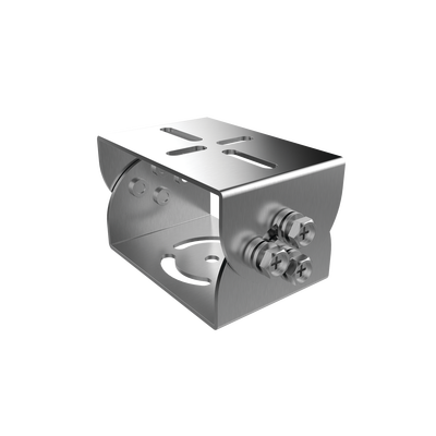 Articulación de montaje en pared / Acero inoxidable / 90×55×60 mm (3.54×2.17×2.36 in) / Antiexplosión / Gris / Compatible DS-1704ZJ