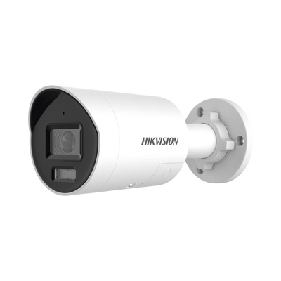 Bala IP / 8 Megapixel / Lente 2.8 mm / 40 m IR + Luz Blanca / 131 ft / Audio 2 Vías / IP67 NEMA 4X / WDR 130 dB / ColorVu 3.0 / AcuSense 3.0