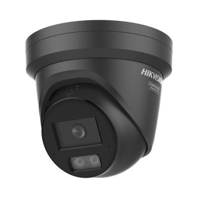 Turret IP / 6 Megapixel / Lente 2.8 mm / 30 m IR + Luz Blanca / 98 ft / 2 Micrófonos / IP67 NEMA 4X / WDR 130 dB / AcuSense 3.0 / AcuSeek