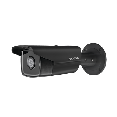 Bala IP 3 Megapixel / ULTRA BAJA ILUMINACIÓN / 50 mts IR EXIR / WDR / IP67 / Vídeo analíticos / PoE / Lente 2.8 mm / Color negro / MicroSD