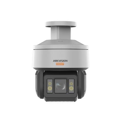 PTZ IP / 4 Megapixel / Zoom Óptico 32X / Dual Light IR 100 m (328.1 ft) / Luz Blanca 30 m (98.4 ft) / Anticorrosivo C5 / IP67 NEMA 4X