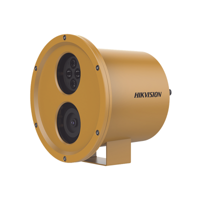 Cámara Bala IP / 4 MP / Sumergible 50 m (164 ft) / Lente Varifocal 2.8-12 mm / IP68 / Acero Inoxidable 316L / Luz Blanca 10 m / PoE
