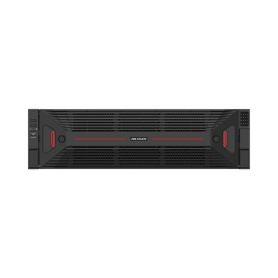 NVR IP / 128 Canales / 32 Megapixel (8K) / 16 Bahías HDD / 4 Puertos LAN 2.5 Gbps / RAID Hot Swap / Fuente Redundante