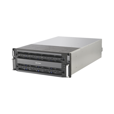 Servidor de Almacenamiento en Red / Soporta 24 Discos Duros (Incluye 20 Discos de 25 TB) / Soporta Hasta 400 Canales / Controlador Simple
