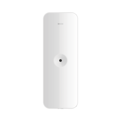 (AX PRO) Detector Inalámbrico de Ruptura de Cristal / 3 en 1 / Soporta 2 Zonas Cableadas / Rango de Detección de 8 mts / Ángulo de 120° de Cobertura/ No compatible con el panel DS-PHA64-LP