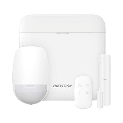 Kit de Alarma Inalámbrico / 48 Zonas / GSM 3G/4G Dual SIM / Wi-Fi 2.4 GHz / Batería de Respaldo 12 h / Cifrado AES-128