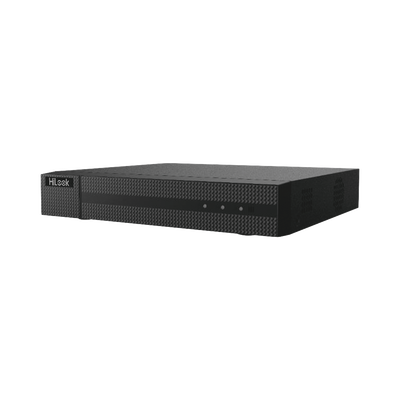 DVR Híbrido / 6 Canales Totales / 4 TurboHD + 2 IP / 3K Lite / Audio por Coaxitron / H.265+ / 1 Bahía HDD 10 TB