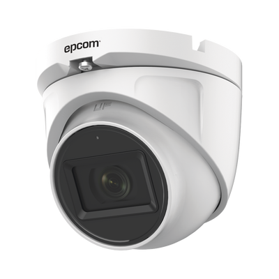 Cámara Domo TURBOHD / 2 Megapixel / Gran Angular 106° / IR 20 m (65.6 ft) / Audio por Coaxitron / IP66 / Metal