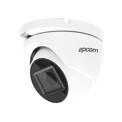 Cámara Turret TURBOHD / 2 Megapixel 1080p / Lente Motorizado 2.7-13.5 mm / Zoom Óptico 5x / IR EXIR 70 m (229.7 ft) / Ultra Baja Iluminación 0.005 Lux / IP67 / Metal / 4 Tecnologías