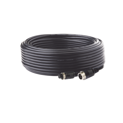 Cable de extensión / 20 m (65 pies) / 4 pines / Conexión roscada / Vehículos industriales
