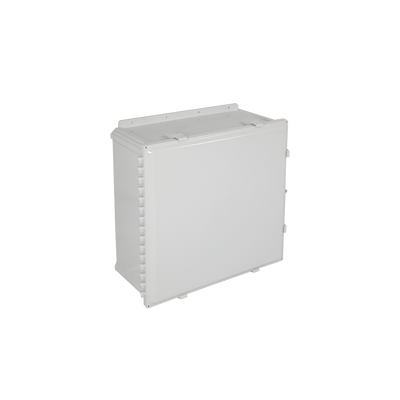 Caja De Policarbonato Opaca, 24"Hx24"Wx10"D, IP66, Uso Interior Exterior, Listado UL/cUL