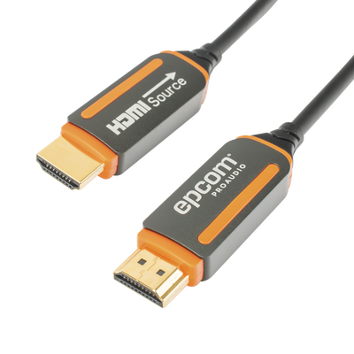 Cable HDMI de Fibra Óptica / 20m (65.62 pies) / 4K@60Hz / 18Gbps / HDCP 2.2 / Ultra Delgado 4.5mm
