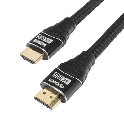 Cable HDMI / 1.8 m (5.91 ft) / 4K@60Hz / 18 Gbps / HDMI 2.0 / Conectores Oro 24K / Redondo 7.3 mm
