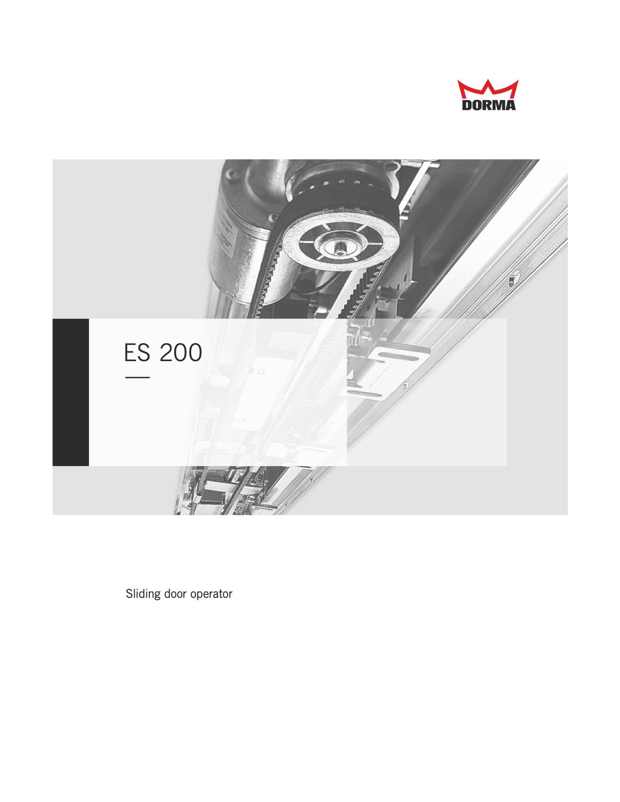 ES200 DORMAKABA 6.1MT PUERTA CORREDIZA