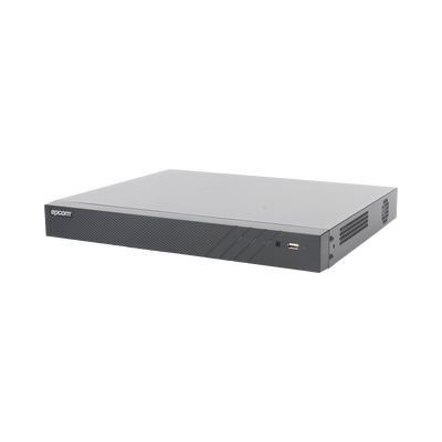 DVR Pentahíbrido / 32 Canales TurboHD + 8 Canales IP / 5 Megapixel Lite / AcuSense / Audio Bidireccional Coaxitron / 2 Bahías HDD / H.265+ / Salida Full HD