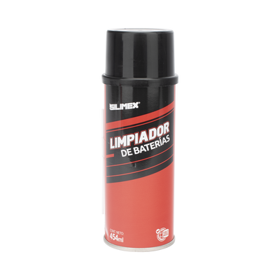 Limpiador para Baterías / Espuma Prolongada 7 min / Grado 1 Solvencia / 454 ml / Neutralizador de Corrosión