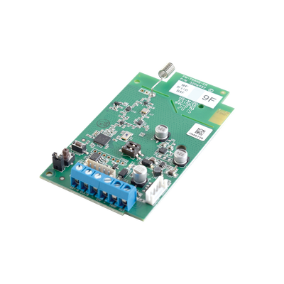 Transceptor Inalámbrico / 916 MHz / 2 Vías / Interfaz Canal Bus / Instalación en Gabinete / Compatibilidad Sensores 1 y 2 Vías