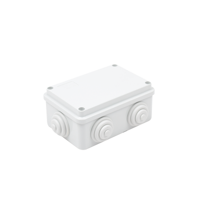 Caja de Derivación Estanca / PVC Libre de Halógenos / 6 Entradas / IP55 / IK08 / 120x80x50 mm / -24 a 60°C