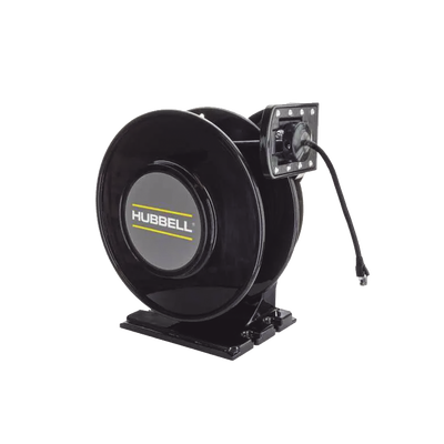 Black Industrial Reel, 50 Ft, CAT6 Cable