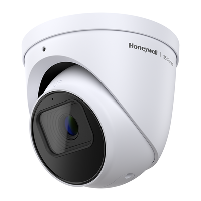Turret IP / 8 MP / Lente Mot. 2.7 - 13.5 mm / 50 mts IR / 164 pies IR / NDAA / ONVIF / IP67 / H.265 / IA / PoE / Audio y Alarmas I/O