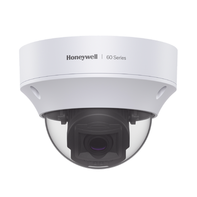 Cámara domo IP / 5 MP / lente motorizado 7-22 mm / IR 50 m / WDR 120 dB / H.265 / PoE+ / IP67-IK10 / ONVIF S-G / Serie 60