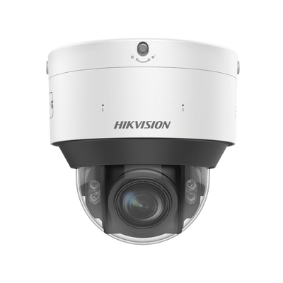 Cámara Domo IP / 8 Megapixel / Lente Motorizado 2.8-12 mm / Dual Light 30 m (98.4 ft) / WDR 140 dB / Reconocimiento Facial / IK10 / IP67
