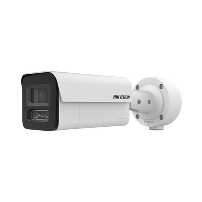 Bala IP / 4 MP / Lente Fijo 4 mm / Luz Dual IR+Blanca 40 m / Detección Facial / Heat Map / WDR 140 dB / IK10 / IP67 / PoE+