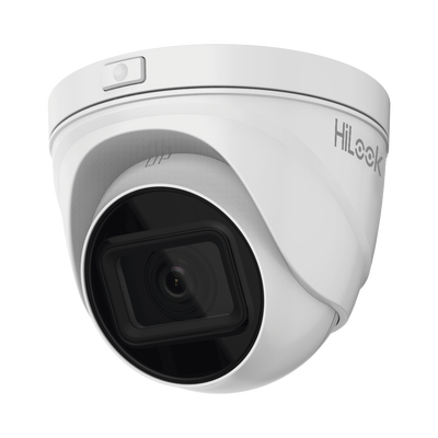 Turret IP / 4 MP / Lente Motorizado 2.8-12 mm / IR 30 m / PoE / IP67 / WDR 120dB / Micro SD 256 GB / H.265+ / 98 pies IR