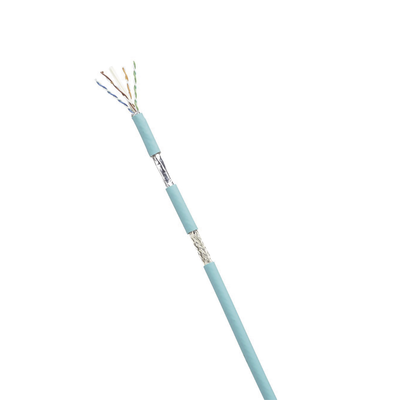 Cable SF/UTP Cat 6A / Blindado Doble / 80 m (262.5 ft) a 500 MHz / Multifilar 24/7 AWG / Resistente Aceite y UV / 305 m (1000 ft)
