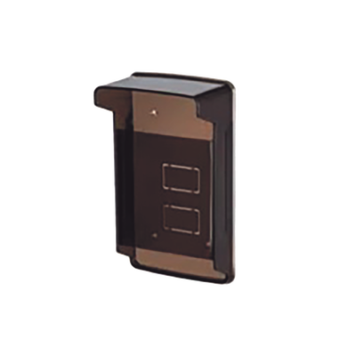 Cubierta o Housing Color Negro Para dispositivos de Control de Acceso / Medidas 245 x 82 x 142 mm / Compatible con Teclados, Videoporteros, Biométricos, Etc.