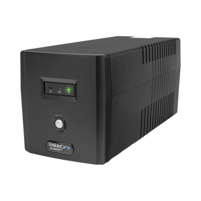 UPS Línea Interactiva / 1000 VA / 600 W / 8 Tomas 5-15R / AVR Boost y Buck / 2-6 ms Transferencia / Supresor de Picos