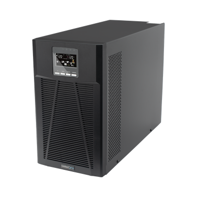 UPS Online Doble Conversión / 3000 VA / 2700 W / Factor de Potencia 0.9 / 4 Tomas 5-15R / Rack-Torre 2U / AVR 95-135 VAC / Onda Senoidal Pura / Modo ECO