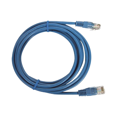 Cable de Parcheo UTP Cat5e / 2 m (6.56 ft) / Azul / 1 Gbps / RJ45