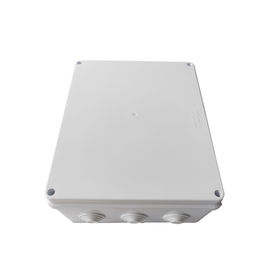 Caja de Derivación para Exterior / IP65 / IK07 / 12 Entradas / 300 x 250 x 120 mm (11.8 x 9.8 x 4.7 in) / ABS Industrial
