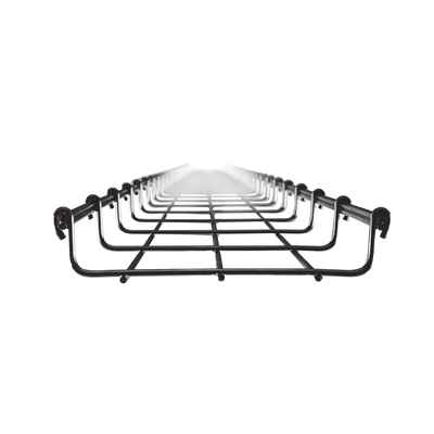 Charola Tipo Malla / Ancho 150 mm / Peralte 33 mm / Tramo 3 m (9.84 ft) / Electro Zinc / Capacidad 79 Cables Cat6