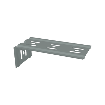 Ménsula para Charola / Ancho 50 a 150 mm / Peralte 33 y 66 mm / Acabado Electro Zinc / Cargas Ligeras