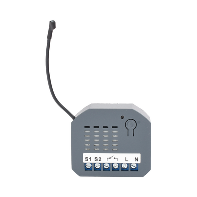 Micromódulo On/Off Z-Wave 700 / 1 Circuito / Doble Control / 85-260V AC / 10A / 44x38x17 mm