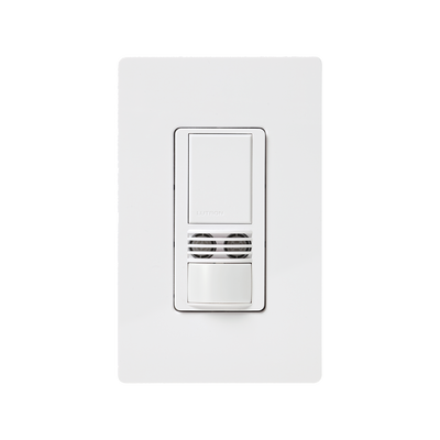 Sensor de Movimiento para Iluminación / 1 Circuito / Sin Neutro / 10A / Diseño Discreto