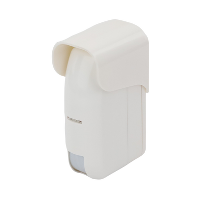 Sensor de Movimiento Cortina / Doble Tecnología MW & PIR / Alcance 0-10 m (0-32.8 ft) / Exterior 100% / Inmunidad Mascotas 10 kg / Inalámbrico Universal