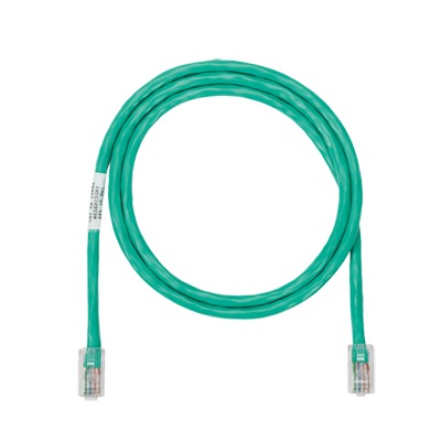Cable de Parcheo UTP / Categoría 5e / 0.91 m (3 ft) / 24 AWG / PoE / Verde