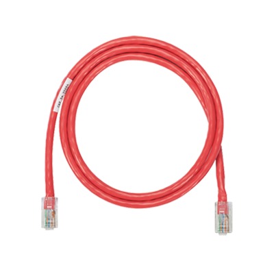Cable de Parcheo UTP / Cat 5e / 24 AWG / 0.91 m (3 ft) / RJ45 / Rojo