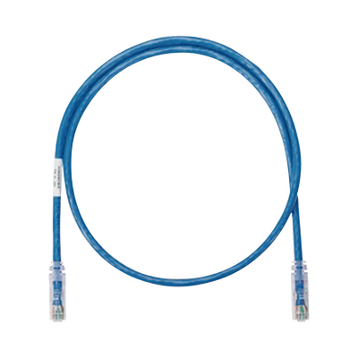 Cable de Parcheo UTP / Cat 6 / 0.90 m (3 ft) / 24 AWG / T568B / Azul