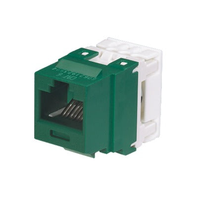 Conector Jack / Cat 6 / Keystone / 110 Impacto / 8P8C / Verde