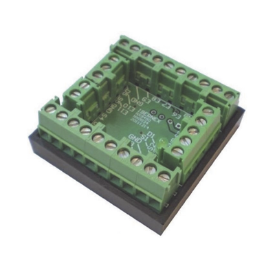 Módulo de Entradas/Salidas Digitales / 11 EN + 5 SAL / Colector Abierto 2A/48VDC / RS485 / 39x39x16 mm / 1.53x1.53x0.63 in
