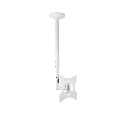 Soporte de Techo para Antena UHF / Giro 90° / Inclinación 20° / Poste Ajustable 625-875 mm (2.05-2.87 ft) / Carga 30 kg / VESA 75x75 a 200x200
