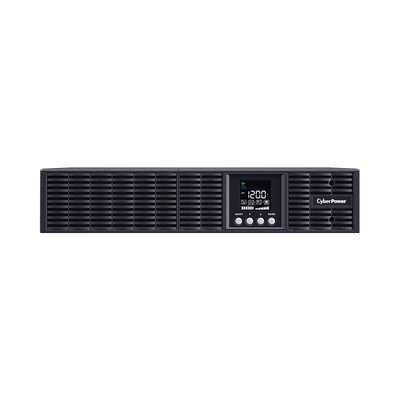 UPS Online Doble Conversión / 1000 VA / 900 W / 8 Tomas NEMA 5-15R / Onda Senoidal Pura / Rack o Torre 2 UR / LCD a Color