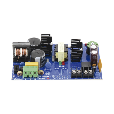 Fuente de Alimentación Tipo Tarjeta / Salida Seleccionable 12/24 VCC / 6 A / Entrada 115 VCA 50/60 Hz / Protección contra Sobretensión y Cortocircuito
